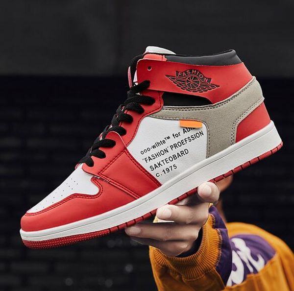 the est brand recommended men's sports shoes aj joint high basketball shoes student color matching casual shoes 7-11 ing
the est brand recommended men's sports shoes aj joint high basketball shoes student color matching casual shoes 7-11 ing