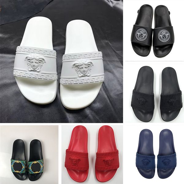 Top Quality Medusa Designer Slides Slippers For Men's Women Indoor Outdoor Loafers Black White Red Bottom Ladies Fashion Luxury Shoes
Top Quality Medusa Designer Slides Slippers For Men's Women Indoor Outdoor Loafers Black White Red Bottom Ladies Fashion Luxury Shoes
