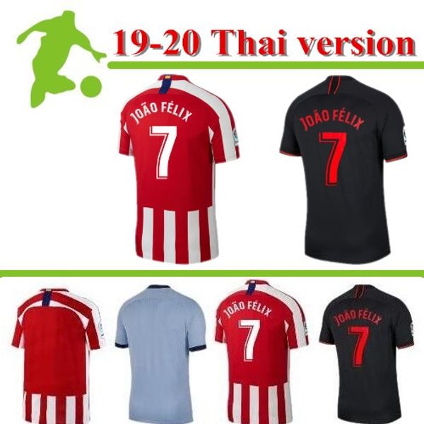 2019 2020 thailand custom atletico madrid soccer jersey men joão félix giménez camiseta de futebol jersey 19 20 shirts, Black;yellow
2019 2020 thailand custom atletico madrid soccer jersey men joão félix giménez camiseta de futebol jersey 19 20 shirts, Black;yellow
