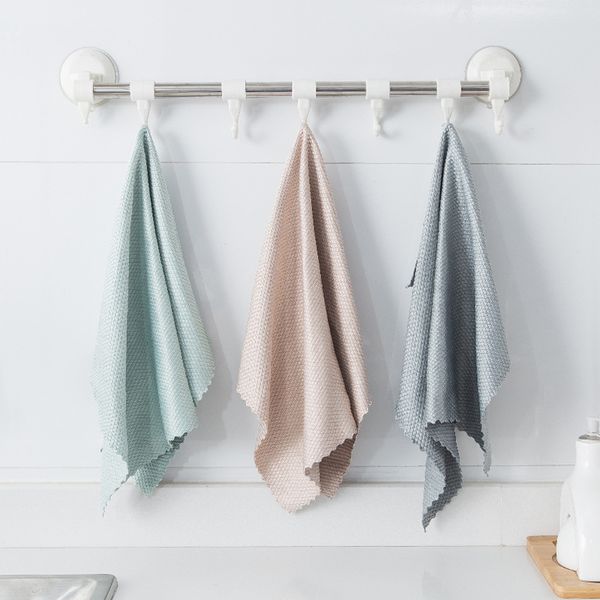 thickened 3p fish scale cloth wipe glass cloth kitchen cleaning towel water absorption will not remove wool
thickened 3p fish scale cloth wipe glass cloth kitchen cleaning towel water absorption will not remove wool