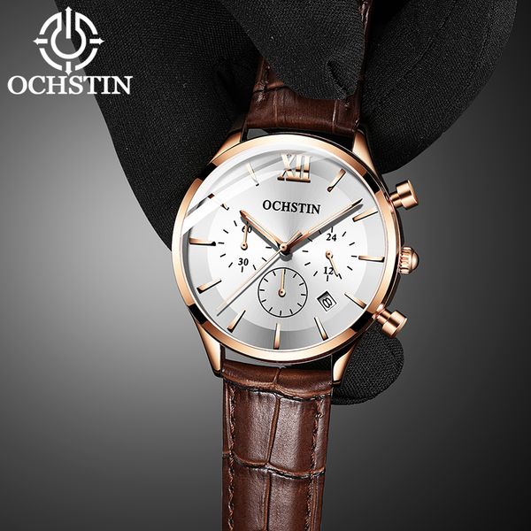 sell watch men ochstin fashion rose gold date sport quartz analog wristwatch relogio masculino erkek kol saati, Slivery;brown
sell watch men ochstin fashion rose gold date sport quartz analog wristwatch relogio masculino erkek kol saati, Slivery;brown