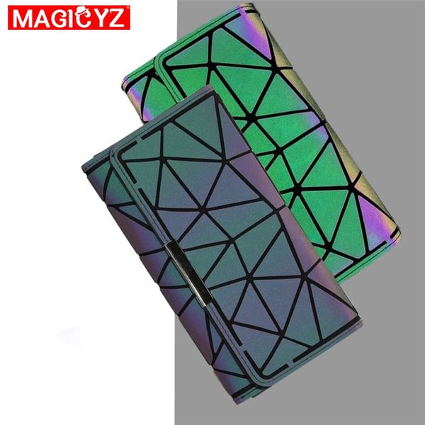 magicyz fashion women wallets pvc long section geometric luminous wallets laser multi-function card bag triangle folding purse, Red;black
magicyz fashion women wallets pvc long section geometric luminous wallets laser multi-function card bag triangle folding purse, Red;black
