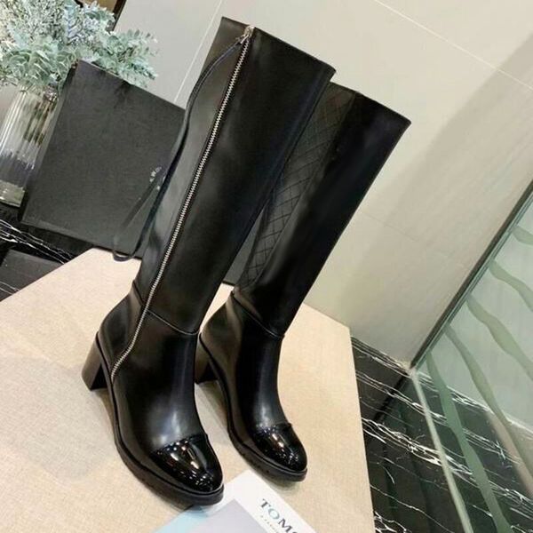 2019 classic shoes women autumn and winter wild thick with martin boots british style knight boots but knees factory direct sales, Black
2019 classic shoes women autumn and winter wild thick with martin boots british style knight boots but knees factory direct sales, Black