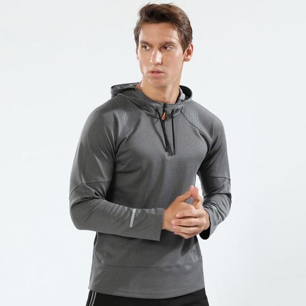 gray men's sports sweatshirt hooded stretch training clothes fitness running wear long sleeve /l/xl/xxl, White;black
gray men's sports sweatshirt hooded stretch training clothes fitness running wear long sleeve /l/xl/xxl, White;black