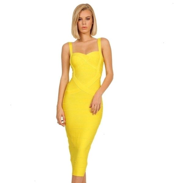 women designer dresses long dress yellow mid calf new spaghetti strap sweetheart v neck long celebrity bodycon bandage dresses, Black;gray
women designer dresses long dress yellow mid calf new spaghetti strap sweetheart v neck long celebrity bodycon bandage dresses, Black;gray