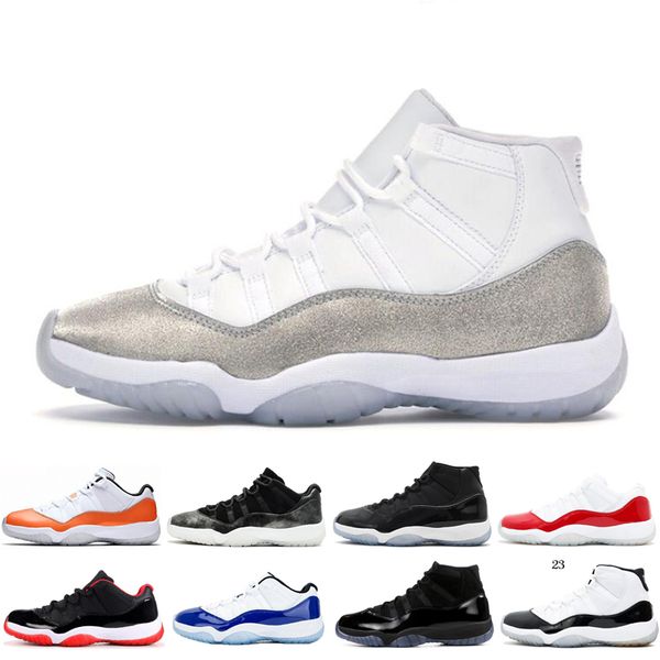 new arrival men women 11s basketball 11 bred low withe bred concord metallic silver mens sports shoes sneakers 36-47
new arrival men women 11s basketball 11 bred low withe bred concord metallic silver mens sports shoes sneakers 36-47