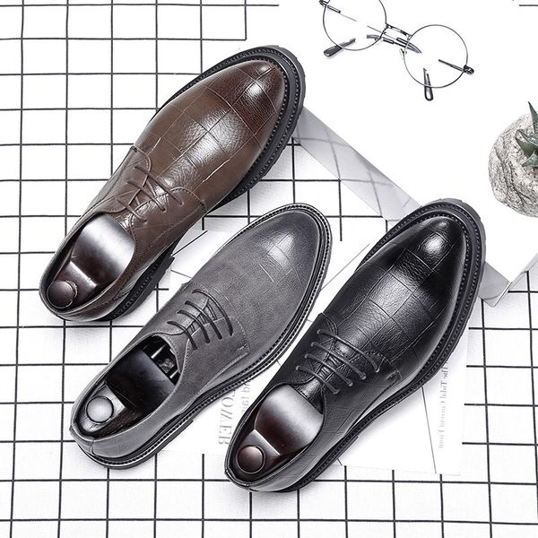 man business dress casual man wedding england leather male men shoes leather fashion selling casual shoes men, Black
man business dress casual man wedding england leather male men shoes leather fashion selling casual shoes men, Black