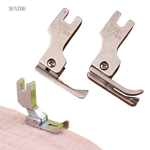 xunzhe 1pcs industrial electric sewing machine presser feet cr1/16n cl1/16n cr1/32n cl1/32n stainless steel foot sew accessories, Black
xunzhe 1pcs industrial electric sewing machine presser feet cr1/16n cl1/16n cr1/32n cl1/32n stainless steel foot sew accessories, Black