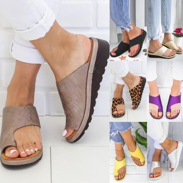 women sandals comfy platform flat sole sandals women pu leather shoes casual soft big toe orthopedic bunion corrector
women sandals comfy platform flat sole sandals women pu leather shoes casual soft big toe orthopedic bunion corrector