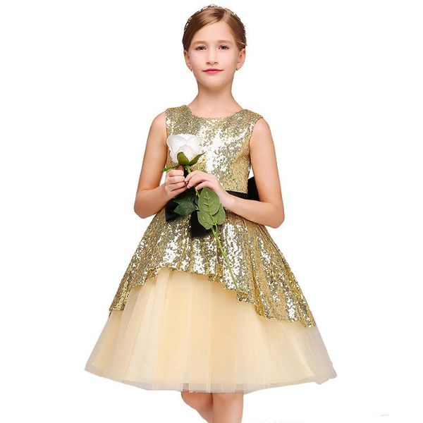 2019 new gold sequin flower girl dresses a line flowers girls pageant dresses for wedding party first communion plus size, White;blue
2019 new gold sequin flower girl dresses a line flowers girls pageant dresses for wedding party first communion plus size, White;blue