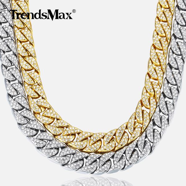14mm men's necklace miami curb cuban chain gold silver hip hop iced out paved rhinestones cz rapper male necklace jewelry gn432 t190907
14mm men's necklace miami curb cuban chain gold silver hip hop iced out paved rhinestones cz rapper male necklace jewelry gn432 t190907