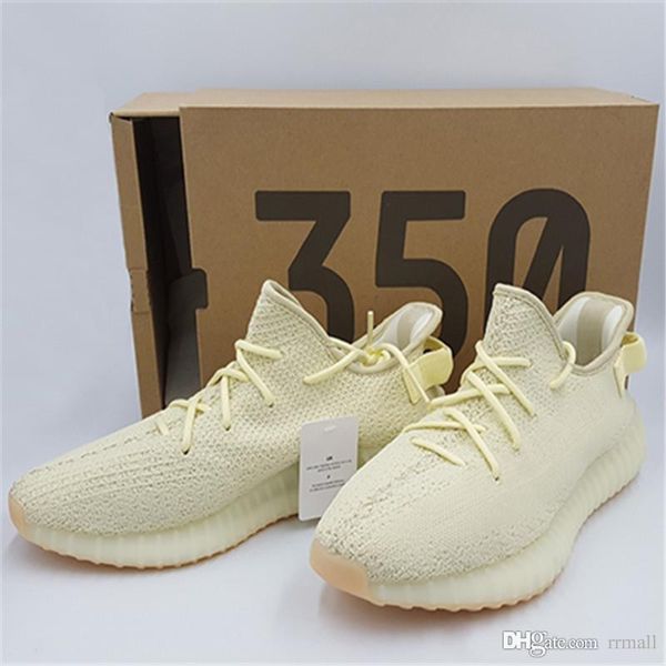 

2019 sale Best quality SPLY 350 V2 Butter Sesame Semi Frozen Blue Tint zebra Bred running shoes mens Sneakers US size 5-11.5 rrmall