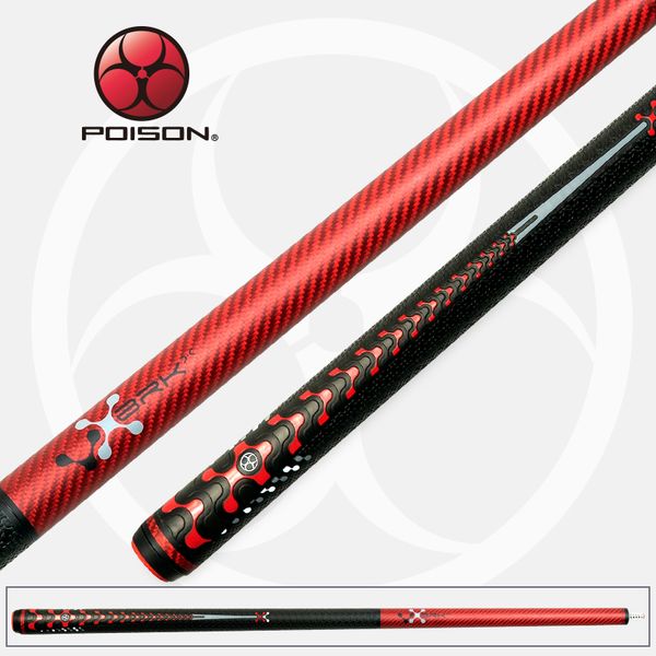 original poison billiards punch&jump cue 13mm tip 147cm length professional north american shaft bakelite tip billard break jump
original poison billiards punch&jump cue 13mm tip 147cm length professional north american shaft bakelite tip billard break jump