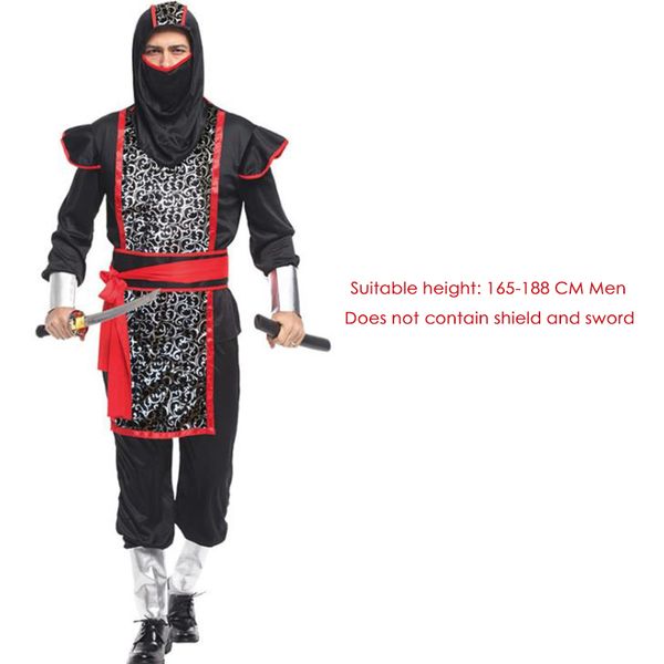 fantasia disfraces japanese ninja warrior naruto costume men halloween carnival purim stage performance party cosplay, Black;red
fantasia disfraces japanese ninja warrior naruto costume men halloween carnival purim stage performance party cosplay, Black;red