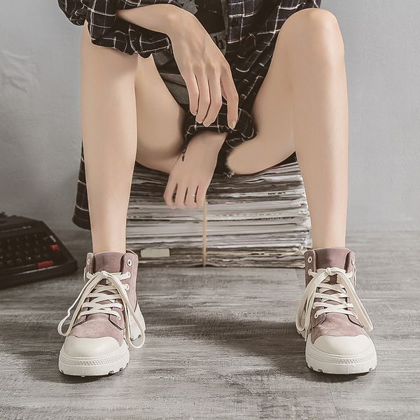 spring leisure skater shoes fashion fall outdoor footwear female suedette martin boots winter ankle boots women motorcycle boots, Black
spring leisure skater shoes fashion fall outdoor footwear female suedette martin boots winter ankle boots women motorcycle boots, Black