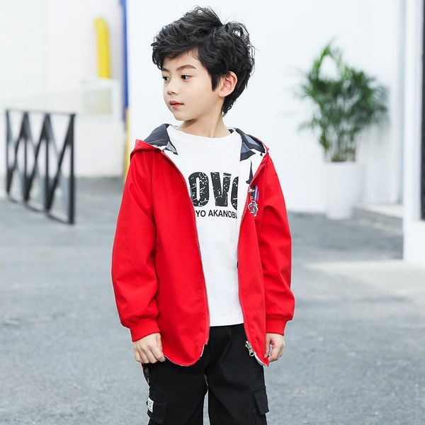 children's clothing autumn new long coat jacket boy fashion casual windbreaker outwear wear on both sides, Blue;gray
children's clothing autumn new long coat jacket boy fashion casual windbreaker outwear wear on both sides, Blue;gray