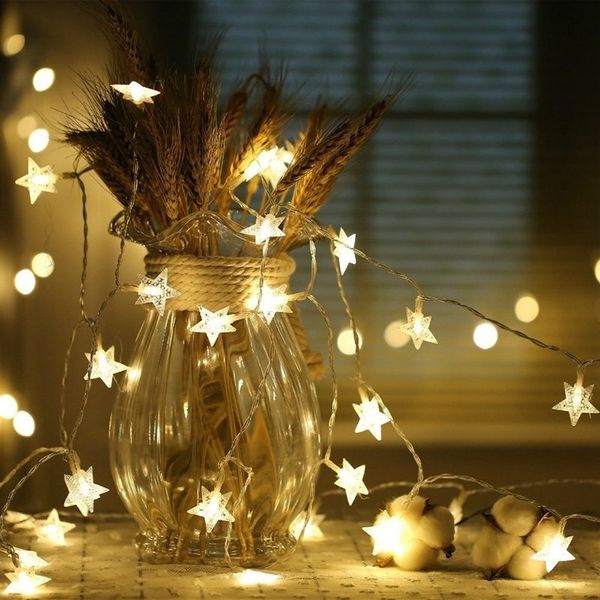 6m leds star shaped theme led string fairy lights christmas holiday wedding decoration multiple options
6m leds star shaped theme led string fairy lights christmas holiday wedding decoration multiple options