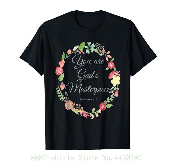 women's tee you are god's masterpiece. ephesians 2 : 10 t shirt novelty printed summer cotton women, White
women's tee you are god's masterpiece. ephesians 2 : 10 t shirt novelty printed summer cotton women, White