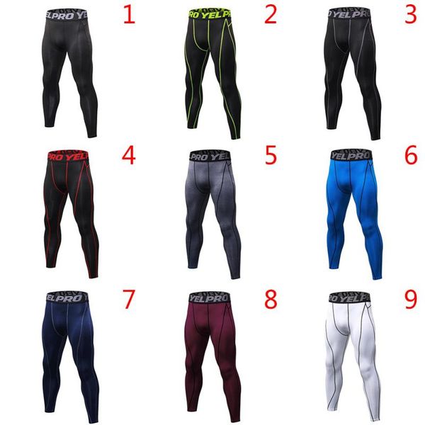 men compression pants ankle length male trousers casual sweatpants skinny men joggers tight pants, Black
men compression pants ankle length male trousers casual sweatpants skinny men joggers tight pants, Black