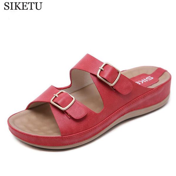 summer women flip flops fashion solid color metal buckle flat heel sandals outdoor slipper beach shoes for female c417, Black
summer women flip flops fashion solid color metal buckle flat heel sandals outdoor slipper beach shoes for female c417, Black