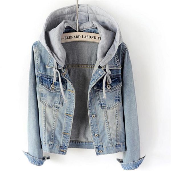 plus size s-5xl 2019 spring autumn hooded drawstring boyfriend women blue long sleeve single breasted denim jacket j288, Black;brown
plus size s-5xl 2019 spring autumn hooded drawstring boyfriend women blue long sleeve single breasted denim jacket j288, Black;brown