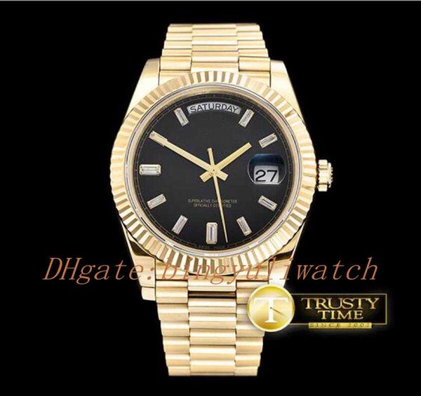 factory asia 2813 movement 40mm ref 228398 yellow gold black diamond dial new style stainless steel strap men watch watches original box, Slivery;brown
factory asia 2813 movement 40mm ref 228398 yellow gold black diamond dial new style stainless steel strap men watch watches original box, Slivery;brown