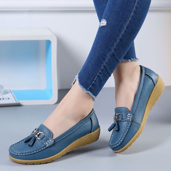boat shoes women fashion sneakers genuine leather shoes tassel fringe casual round toe plus size 35-44 ladies flat, Black
boat shoes women fashion sneakers genuine leather shoes tassel fringe casual round toe plus size 35-44 ladies flat, Black