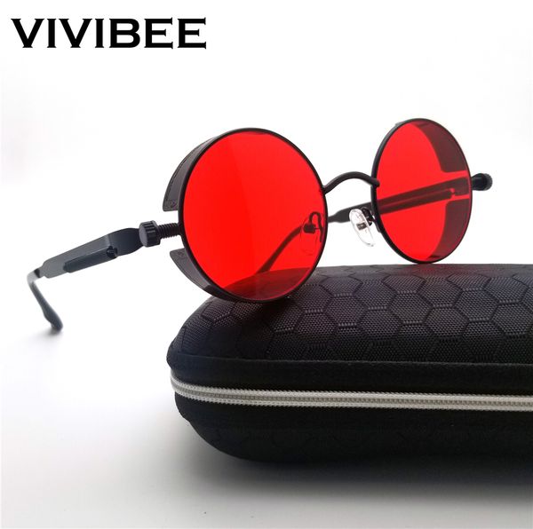 vintage women round punk sunglasses alloy metal hip red glasses women fashion 2019 steampunk goggles men gothic style shades, White;black
vintage women round punk sunglasses alloy metal hip red glasses women fashion 2019 steampunk goggles men gothic style shades, White;black