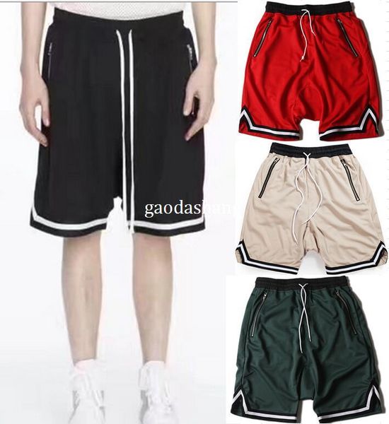 2017 new summer men/women striped shorts high bd version zipped pockets basketball mesh shorts 6 color, White;black
2017 new summer men/women striped shorts high bd version zipped pockets basketball mesh shorts 6 color, White;black
