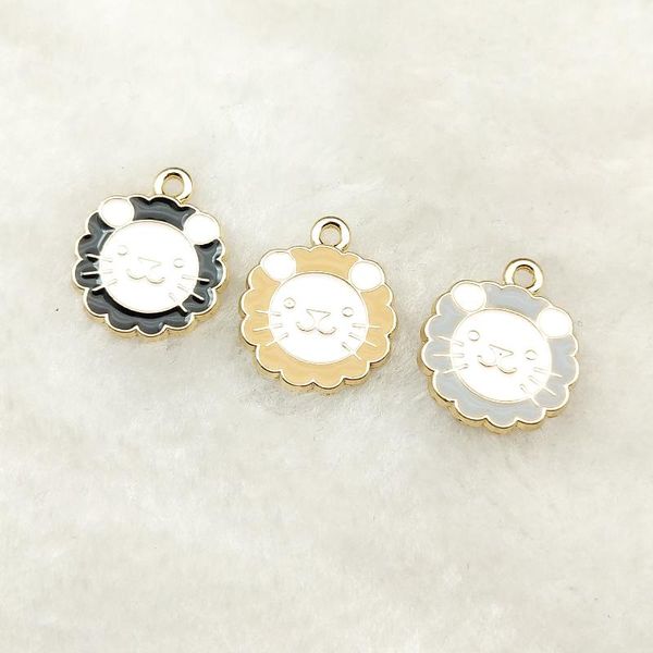 10pcs enamel lion charm animal jewelry accessories earrng pendant bracelet necklace charms zinc alloy diy finding 15x17mm, Bronze;silver
10pcs enamel lion charm animal jewelry accessories earrng pendant bracelet necklace charms zinc alloy diy finding 15x17mm, Bronze;silver