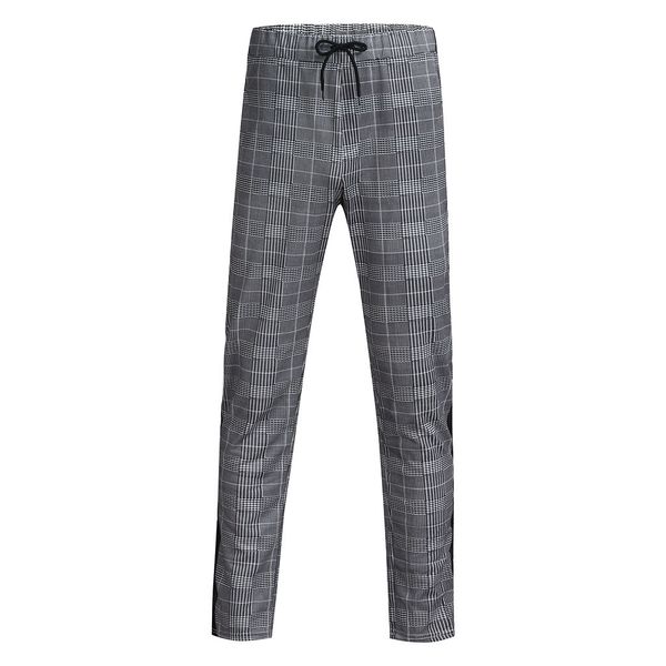 men's long casual sport pants slim fit plaid trousers running joggers sweatpants 2019 summer new fashion w313, Blue
men's long casual sport pants slim fit plaid trousers running joggers sweatpants 2019 summer new fashion w313, Blue