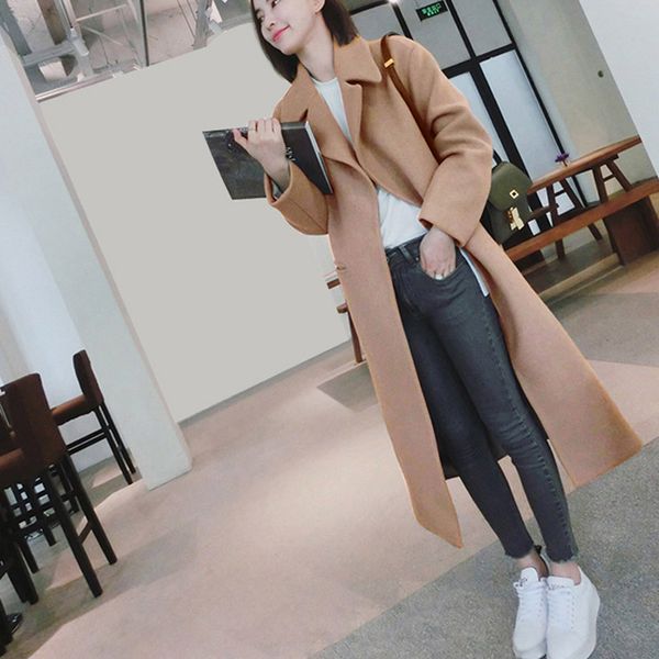 women winter korean style black long wool blend trench coat 2020 ladies fashion windbreaker clothes 2xl
women winter korean style black long wool blend trench coat 2020 ladies fashion windbreaker clothes 2xl