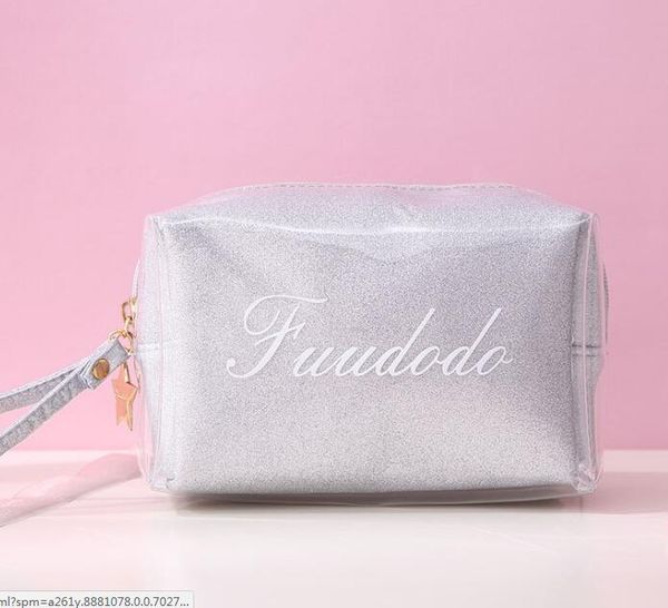 women pu glitter transparent protable waterproof solid cosmetic bag 4colors
women pu glitter transparent protable waterproof solid cosmetic bag 4colors