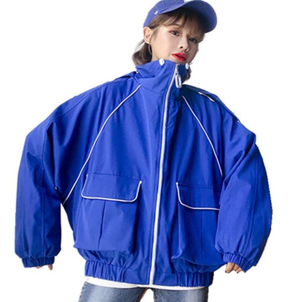 2019 fashion new autumn winter woman coats large pocket loose baseball uniform collar short jacket female student jacket tide, Black;brown
2019 fashion new autumn winter woman coats large pocket loose baseball uniform collar short jacket female student jacket tide, Black;brown