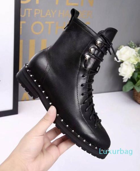 fashion new womens motorcycle martin rivet cow leather cowboy booties ladies shorts casual shoes sz35-40, Black
fashion new womens motorcycle martin rivet cow leather cowboy booties ladies shorts casual shoes sz35-40, Black