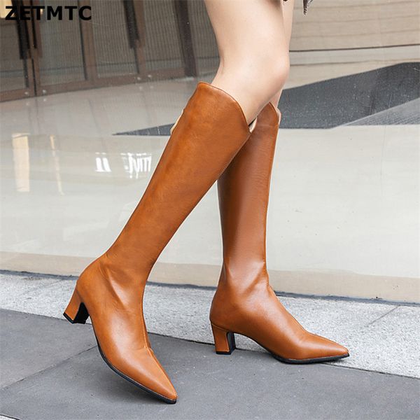 2019 new over the knee boots women pointed toe zip autumn winter boots thick high heels ladies shoes woman, Black
2019 new over the knee boots women pointed toe zip autumn winter boots thick high heels ladies shoes woman, Black