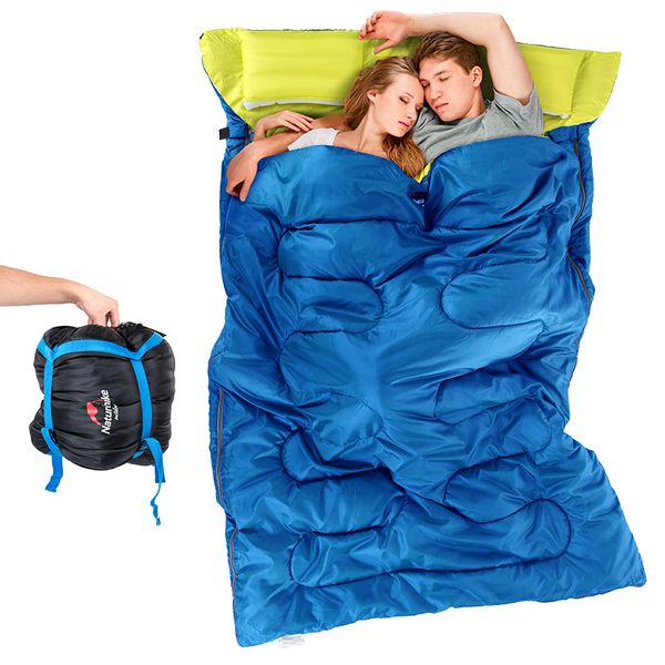 naturehike double sleeping bag envelope spring autumn family couple camping hiking cotton sleeping bags with pillow
naturehike double sleeping bag envelope spring autumn family couple camping hiking cotton sleeping bags with pillow
