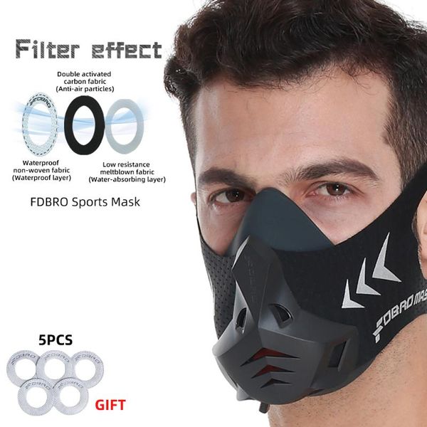 fdbro 2019 sports mask pro high altitude protective breathing trainer air filter mask phantom training running dust cardio
fdbro 2019 sports mask pro high altitude protective breathing trainer air filter mask phantom training running dust cardio