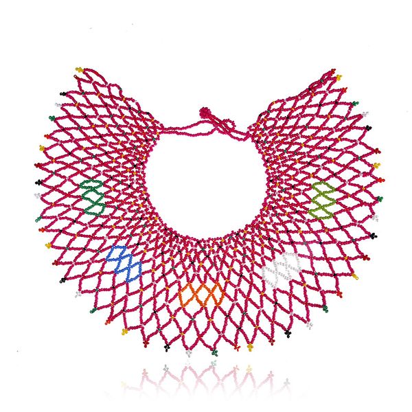 fashion handmade ethnic choker necklace bib collares multicolor beads 7 colors statement necklaces boho jewelry women accessorie, Silver
fashion handmade ethnic choker necklace bib collares multicolor beads 7 colors statement necklaces boho jewelry women accessorie, Silver
