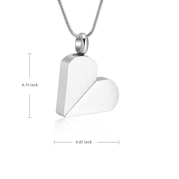 ijd11331 convertible heart shape cremation memorial ashes necklace, silver color heart cremation locket for women gift
ijd11331 convertible heart shape cremation memorial ashes necklace, silver color heart cremation locket for women gift