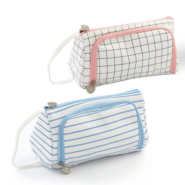 canvas pencil bag simple high-capacity net red stationery box korean junior high school student pencil bag
canvas pencil bag simple high-capacity net red stationery box korean junior high school student pencil bag