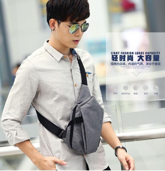 men's simple chest pack men's korean-style fashion shoulder bag men casual sports shoulder bag
men's simple chest pack men's korean-style fashion shoulder bag men casual sports shoulder bag