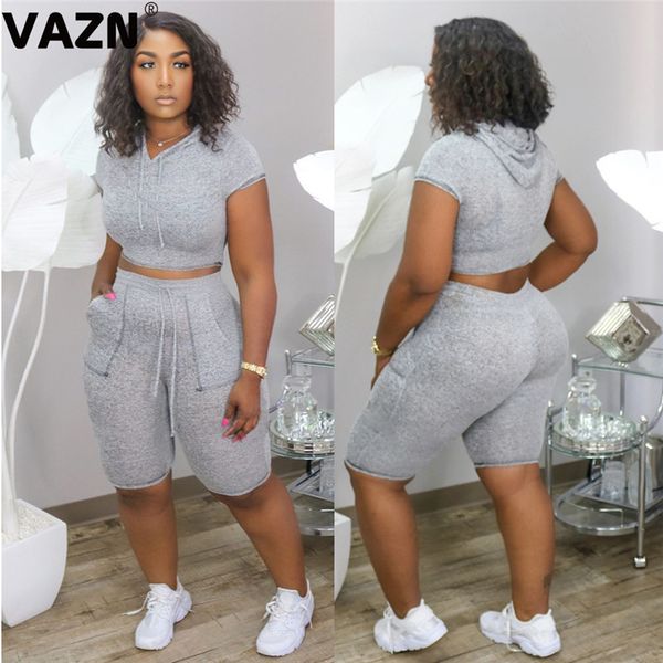 vazn 2020 casual young ladies solid tracksuit female summer matching sets short sleeve short pant female sets, White
vazn 2020 casual young ladies solid tracksuit female summer matching sets short sleeve short pant female sets, White