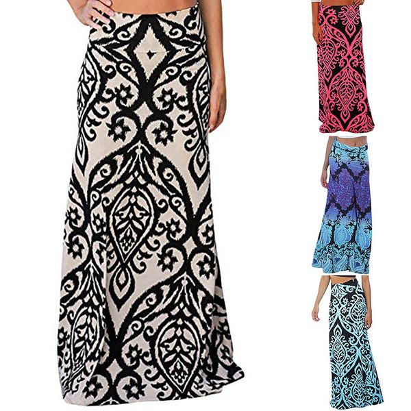 fashion 2020 new women long bohemian boho flowers elastic waist floral vintage coral print high waist skater skirt, Black
fashion 2020 new women long bohemian boho flowers elastic waist floral vintage coral print high waist skater skirt, Black