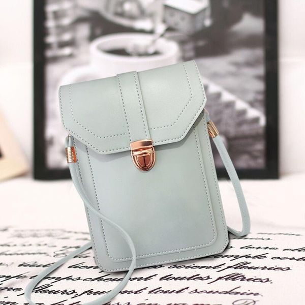 women's simple leather shoulder bag transparent screen cell phone purse bag hasp cross wallets smartphone handbags #t1g
women's simple leather shoulder bag transparent screen cell phone purse bag hasp cross wallets smartphone handbags #t1g