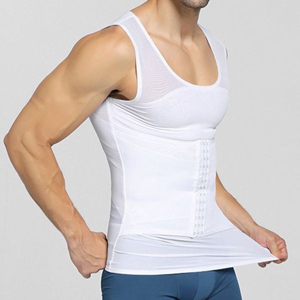 мужские рубашки сжатия для похудения body shaper жилет без рукавов майка корректирующее белье g99d, White;black
мужские рубашки сжатия для похудения body shaper жилет без рукавов майка корректирующее белье g99d, White;black