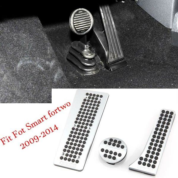 car alloy accelerator gas brake footrest pedal plate pad cover fit for smart fortwo 2009-2014
car alloy accelerator gas brake footrest pedal plate pad cover fit for smart fortwo 2009-2014