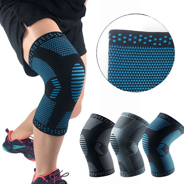 1pcs elastic sports knee pads breathable knee support brace running fitness hiking cycling protector silicone pad, Black;gray
1pcs elastic sports knee pads breathable knee support brace running fitness hiking cycling protector silicone pad, Black;gray