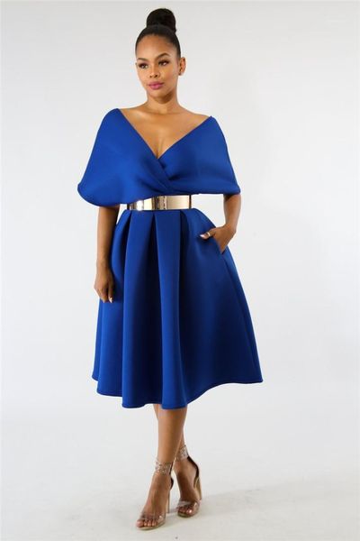 neck dress women solid ball gown dresses fashion designer ladies vintage dress summer double v, Black;gray
neck dress women solid ball gown dresses fashion designer ladies vintage dress summer double v, Black;gray