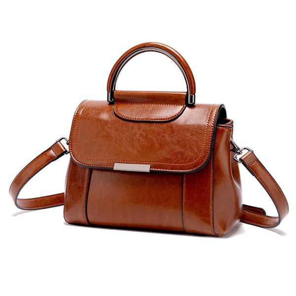 black brown vintage oil leather handbag 2020 womens small flap tote for women crossbody messenger bags
black brown vintage oil leather handbag 2020 womens small flap tote for women crossbody messenger bags